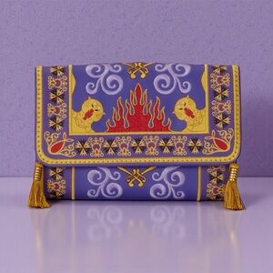 Loungefly DISNEY Aladdin Exclusive Magic Carpet Wallet NWT
